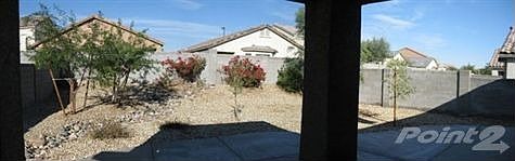 Back yard view from Patio