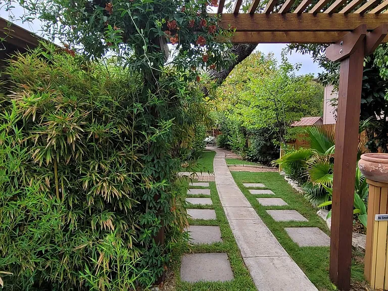 Northside walkway