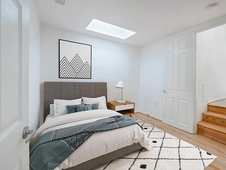 Bedroom 3. This image shows a virtually furnished space. Bedrooms come unfurnished.