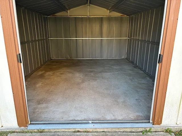 Back yard shed, save precious garage space