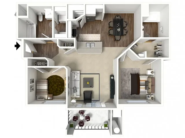 Floor plan Barbaro