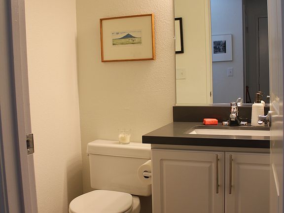 Downstairs half bath