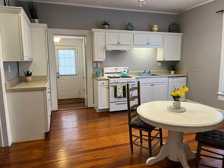 Kitchen view from living room