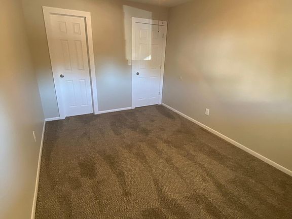 Bedroom has new carpet, doors and blinds