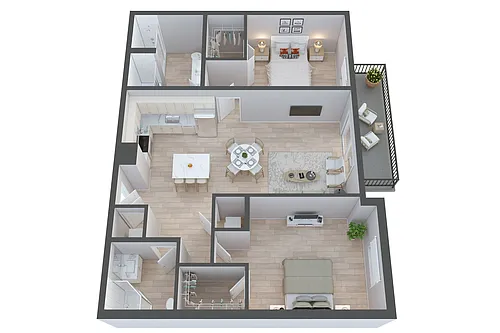 Floor plan B8