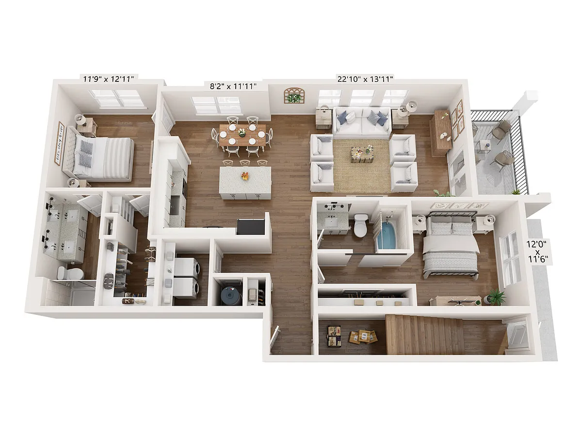 Floor plan B2USTAK