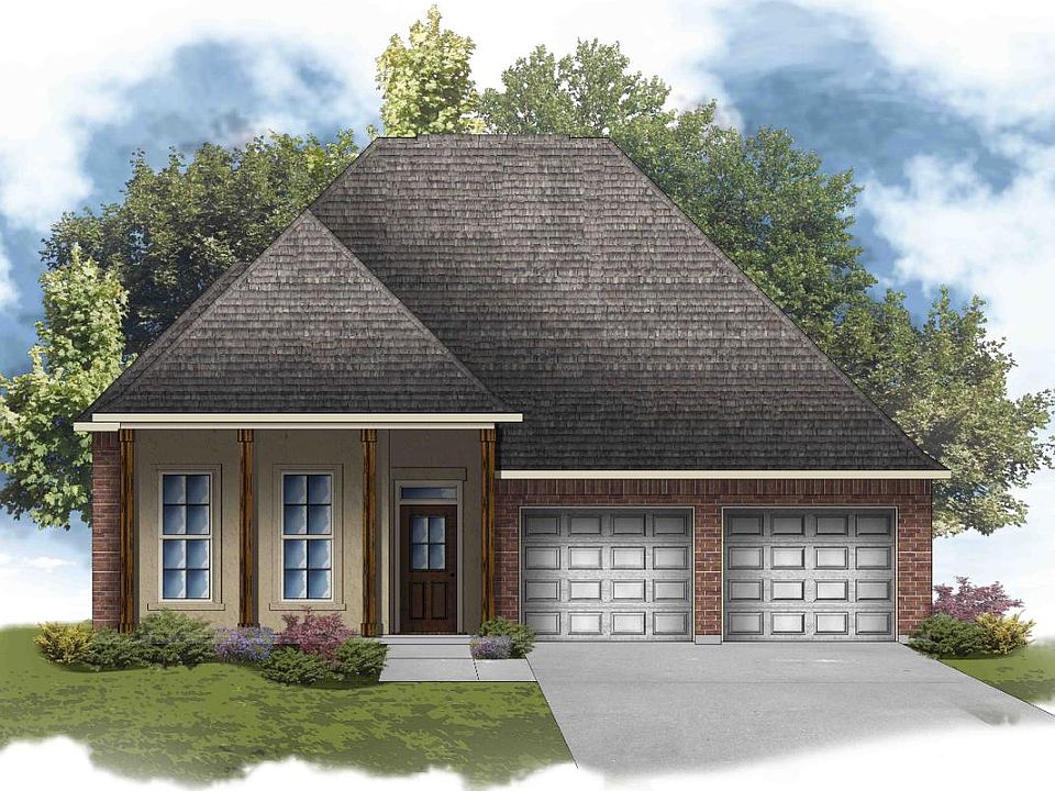 Violet III A - Front Elevation - DSLD Homes