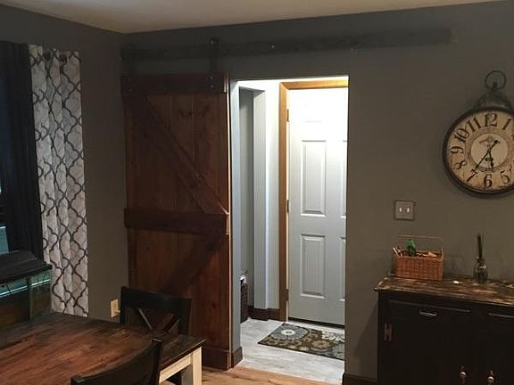 Entry to garage