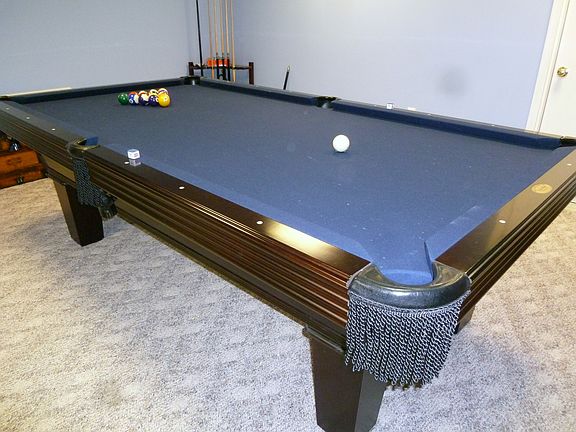 pool table - basement