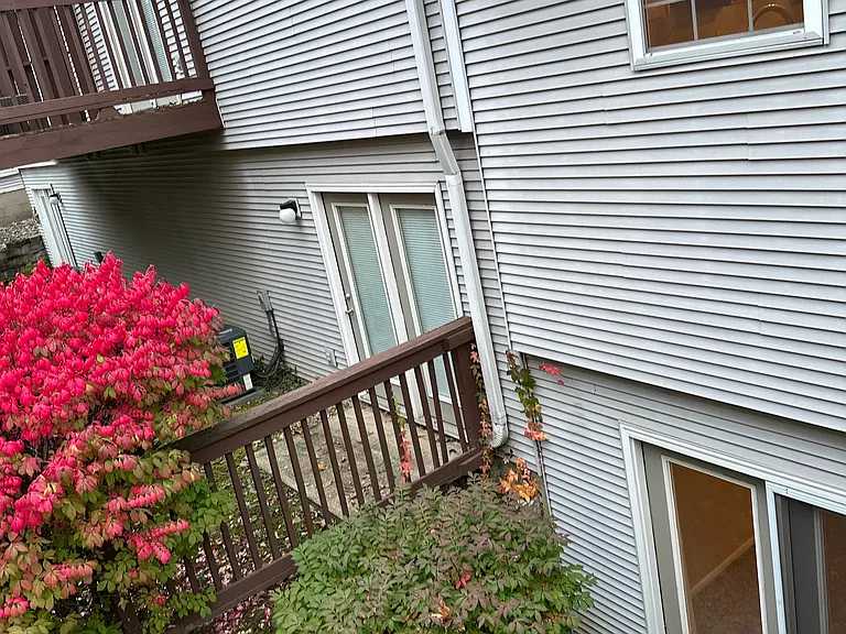 Lower level patio