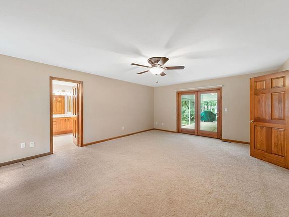 master bedroom - walks out to covered patio