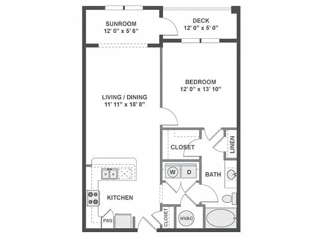 Floor plan A350