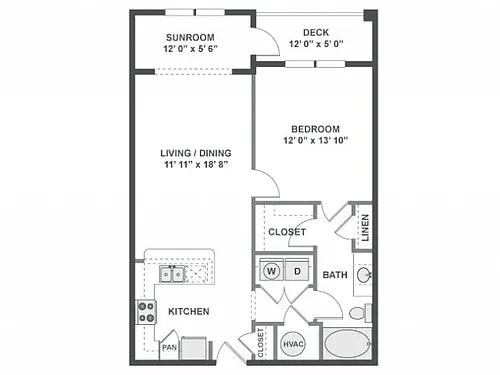 Floor plan A350
