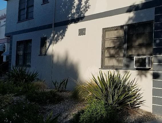 Front of building
