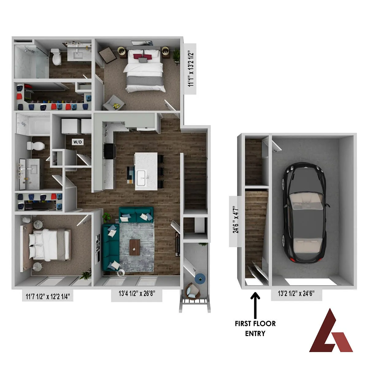 Floor plan Endeavor
