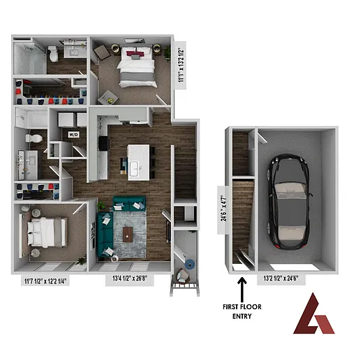 Floor plan Endeavor