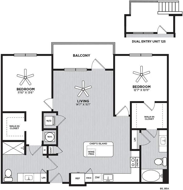 Floor plan B5L