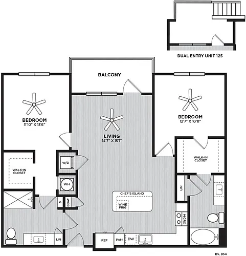 Floor plan B5L