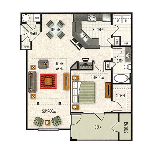 Floor plan Pinehurst | Phase 1