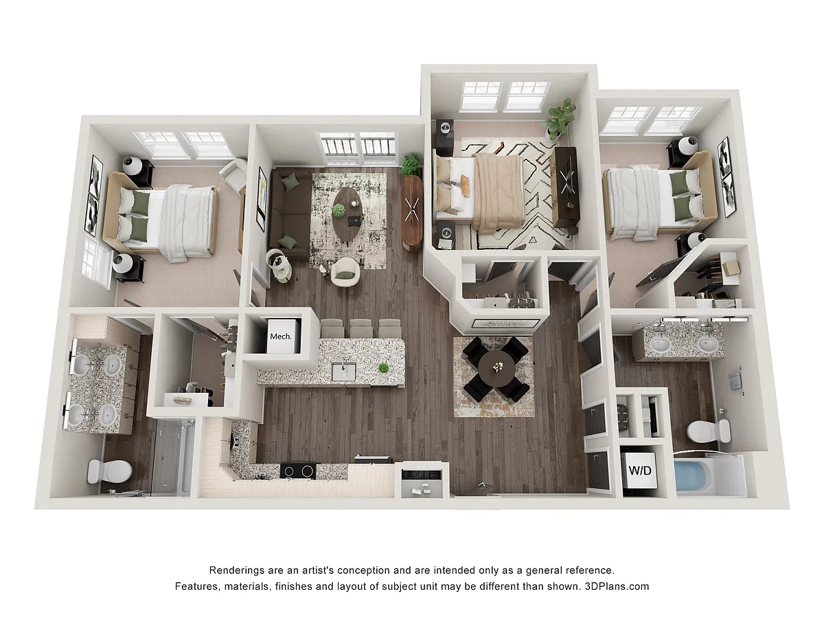 Floor plan The Carolina