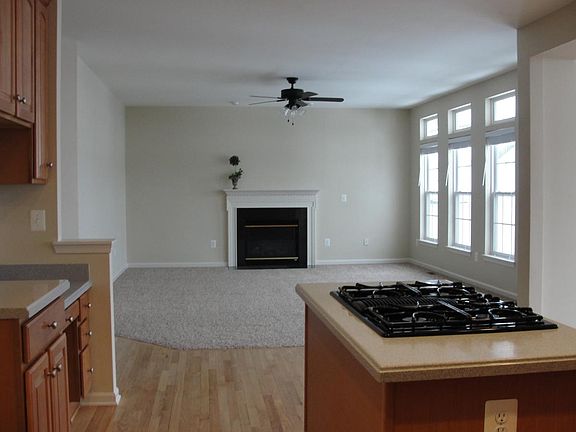 Living Room with gas fireplace