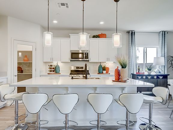 Kitchen with ample seating