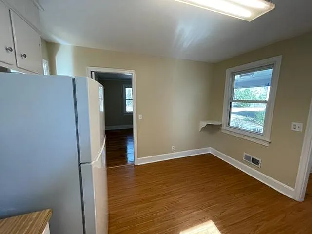 View of breakfast nook