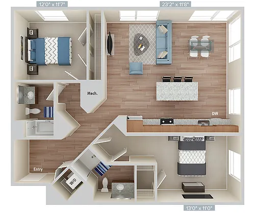 Floor plan 201