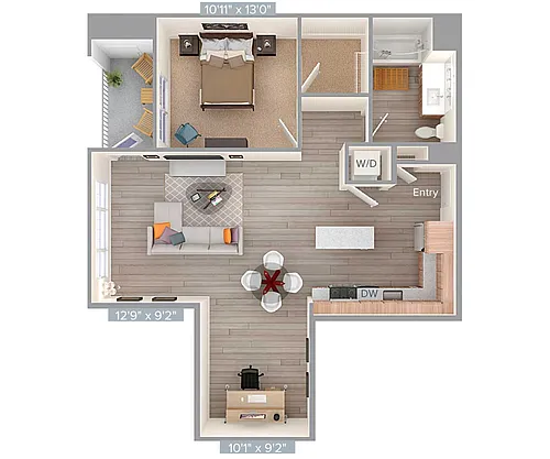 Floor plan A4D-868