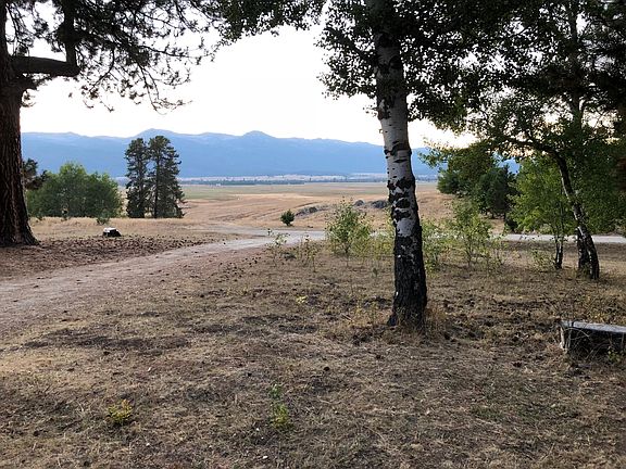 Views of the valley and West Mountains from the front yard