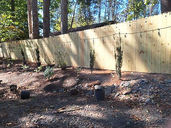 New Privacy Fencing