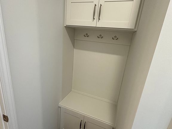 Drop zone on first floor