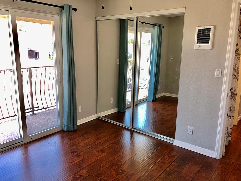 Closet in the second bedroom.