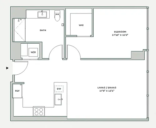 Floor plan A1K
