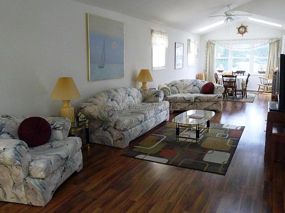Living area from front door