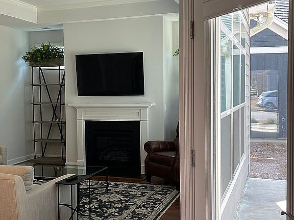 View into den back door 