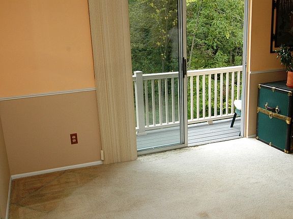 Dining Room with sliders to the deck