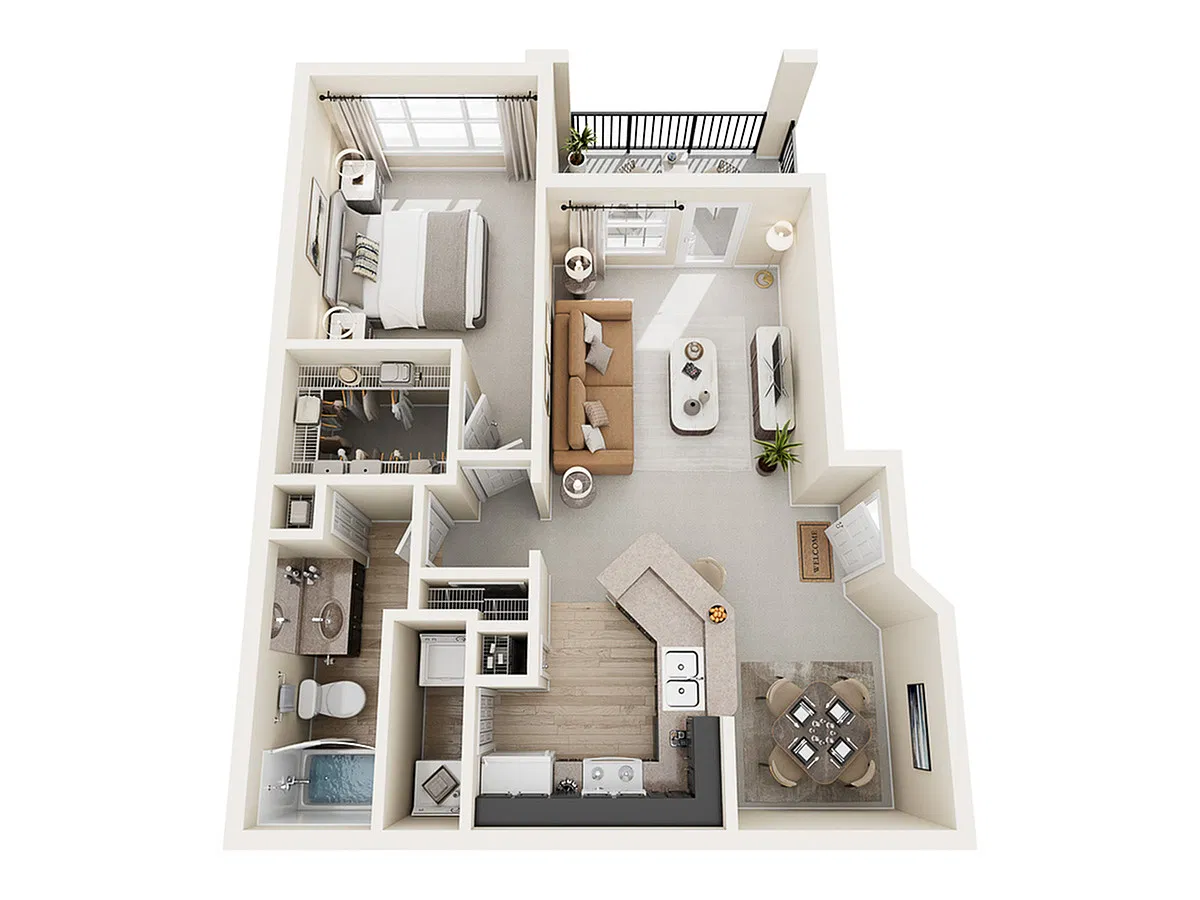 Floor plan A Upgraded