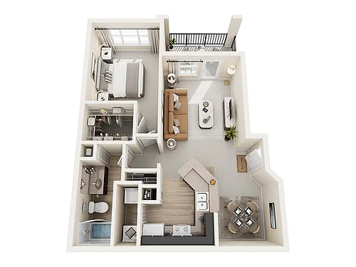 Floor plan A Upgraded