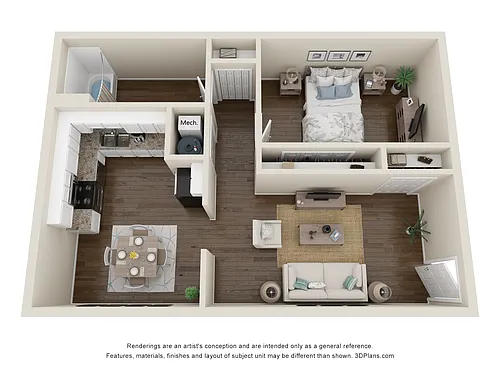 Floor plan Seashell