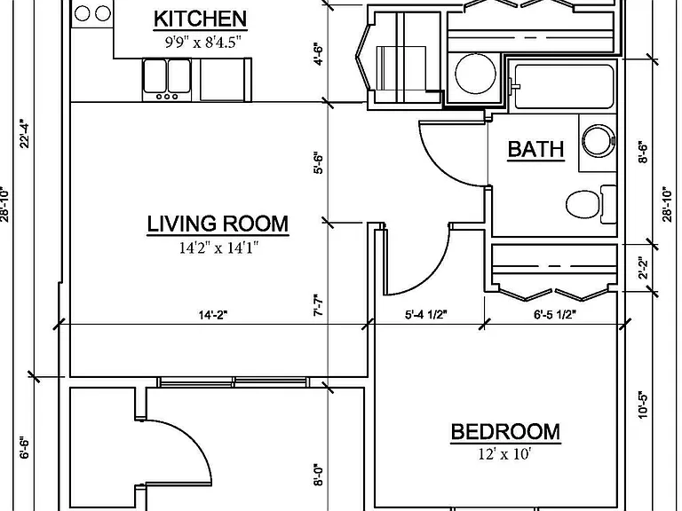 TBV 1BD 688 sf TBV 1BD 688 sf