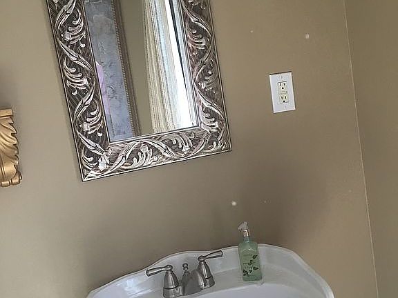 Large half bath