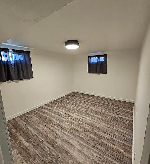 Basement bedroom