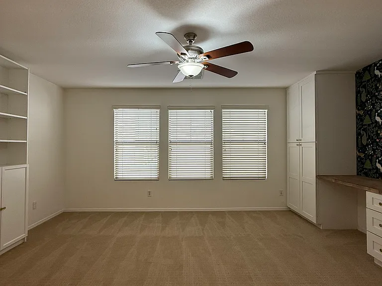 Versatile loft perfect for a media room, playroom, or home office.