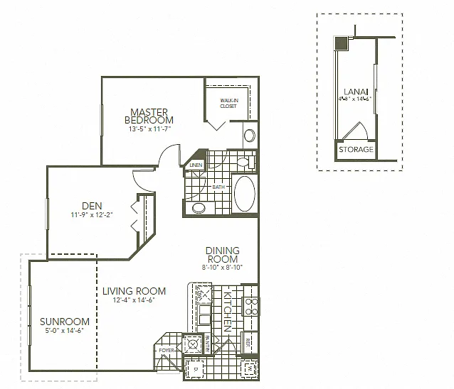 Floor plan Orange Blossom