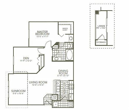 Floor plan Orange Blossom