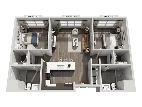 Floor plan C