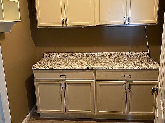 Mud room right off garage 