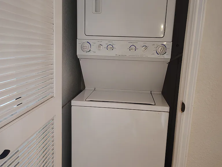 New washer and dryer machine!
