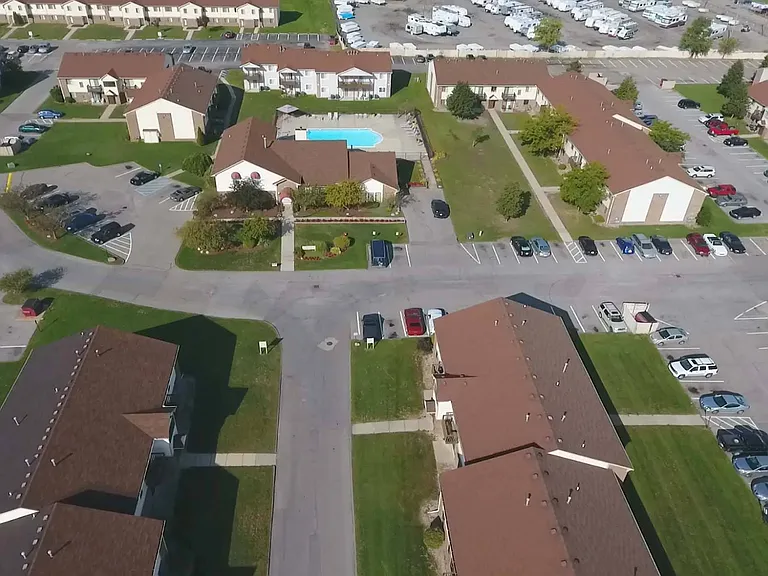 Aerial View of Community